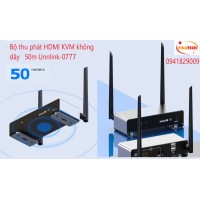 Bộ thu phát HDMI KVM không dây 50m Unnlink-0777